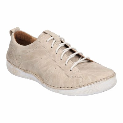 Black Josef Seibel Fergey 56 Women's Lace Up Shoes | TQF741039