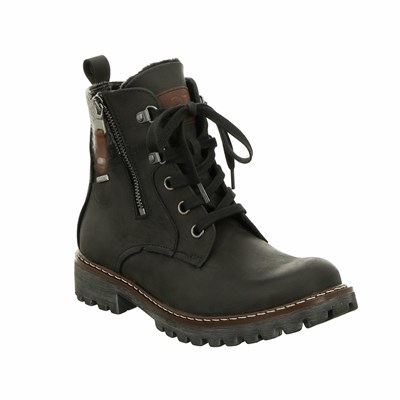 Black Josef Seibel Marta 52 Women's Boots | NDP598602