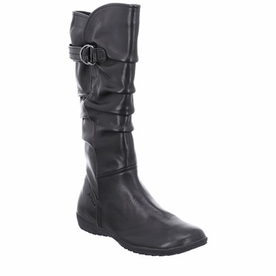 Black Josef Seibel Naly 23 Women's Boots | QLU954087