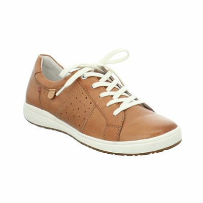 Brown Josef Seibel Caren 01 Women's Sneakers | TUO946820