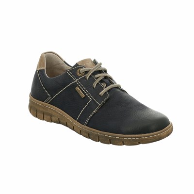 Deep Grey Josef Seibel Steffi 59 Women's Lace Up Shoes | IYM320469