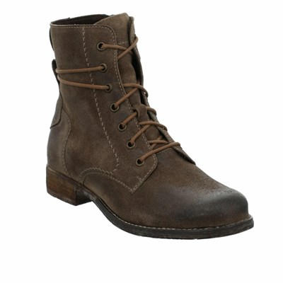 Grey Brown Josef Seibel Sienna 70 Women's Boots | WZC539048