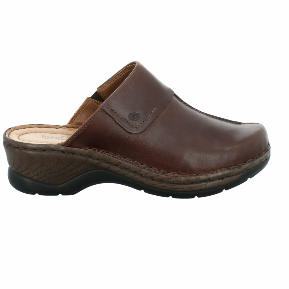 Black Josef Seibel Carole Women's Clogs | ISJ134206