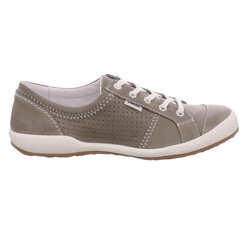 Black Josef Seibel Caspian Women's Sneakers | FMU294618