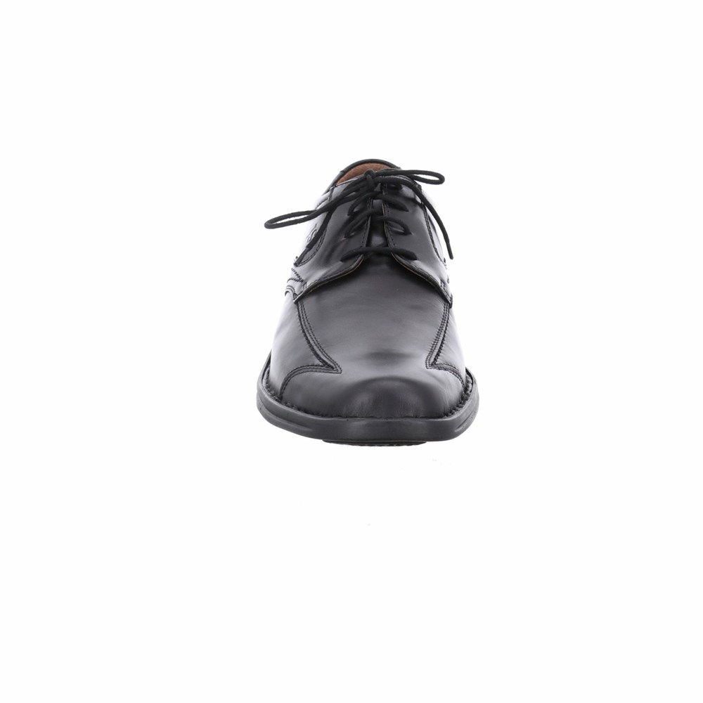 Black Josef Seibel Douglas 05 Men's Lace Up Shoes | EDM495132