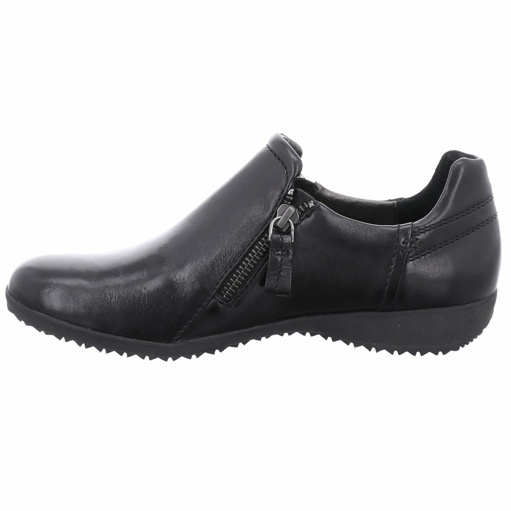 Black Josef Seibel Naly 32 Women's Slip On | MHV738964