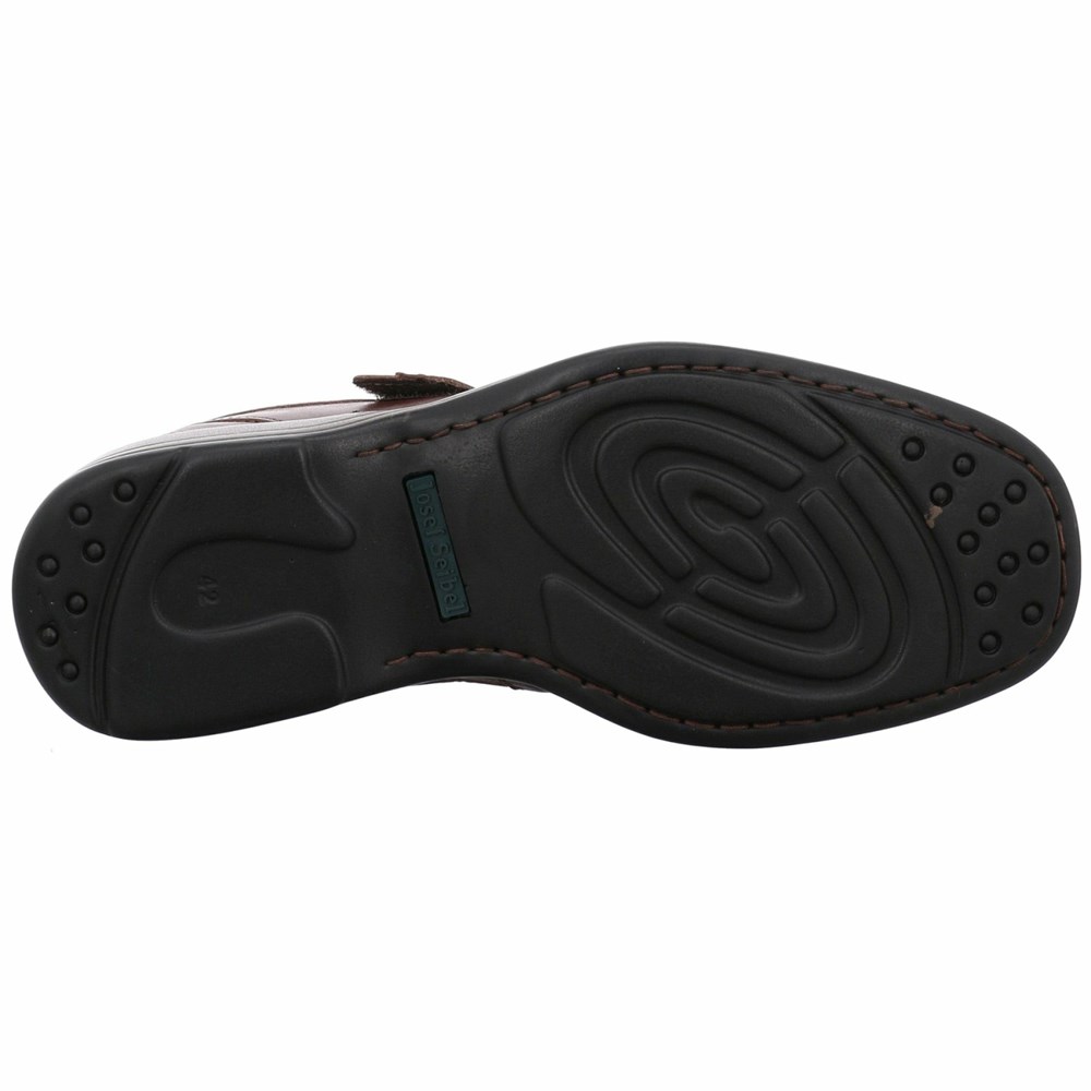 Black Josef Seibel Steven Men's Sandals | OGR683052