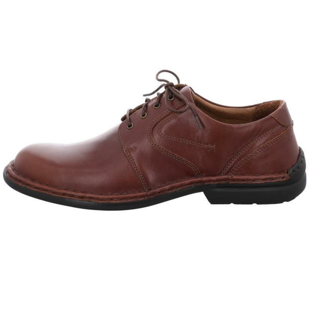 Black Josef Seibel Walt Men's Lace Up Shoes | EIO830125