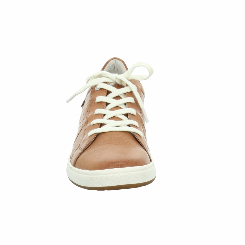 Brown Josef Seibel Caren 01 Women's Sneakers | TUO946820