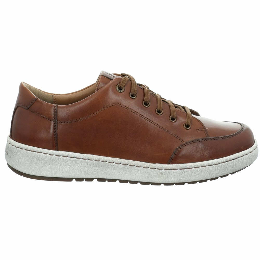 Brown Josef Seibel David 03 Men's Sneakers | MDY340295