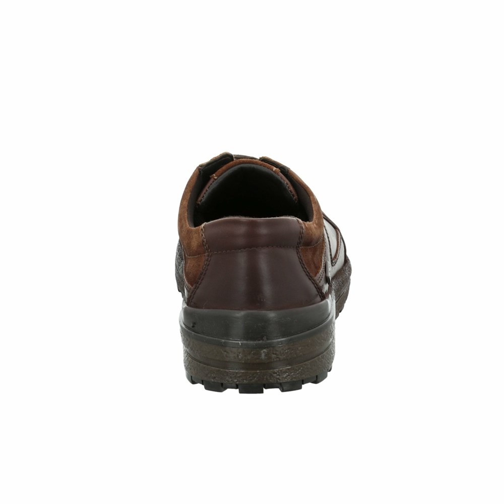 Brown Josef Seibel Emil 58 Men's Lace Up Shoes | KPS718459