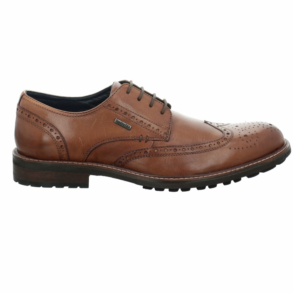 Brown Josef Seibel Jasper 53 Men's Lace Up Shoes | HJN541893