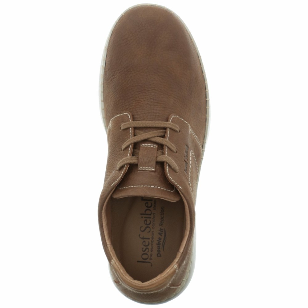 Brown Josef Seibel Louis 01 Men's Lace Up Shoes | PWC629578