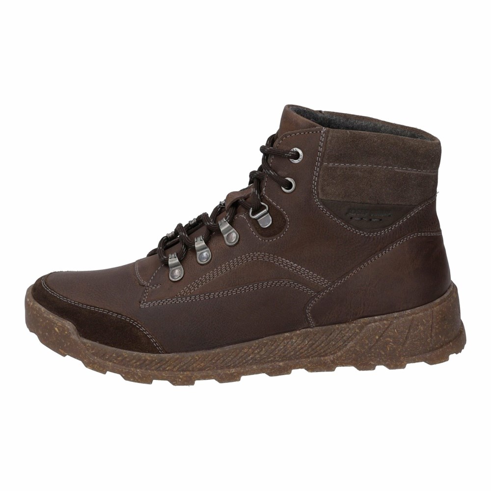 Brown Josef Seibel Raymond 02 Men's Boots | NBZ928140