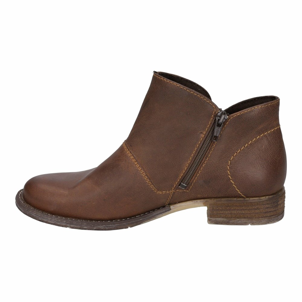 Brown Josef Seibel Sienna 81 Women's Boots | TFX518923