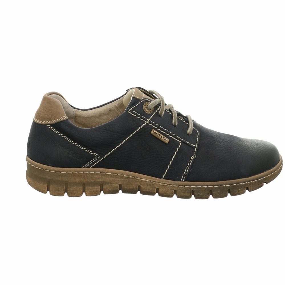 Deep Grey Josef Seibel Steffi 59 Women's Lace Up Shoes | IYM320469