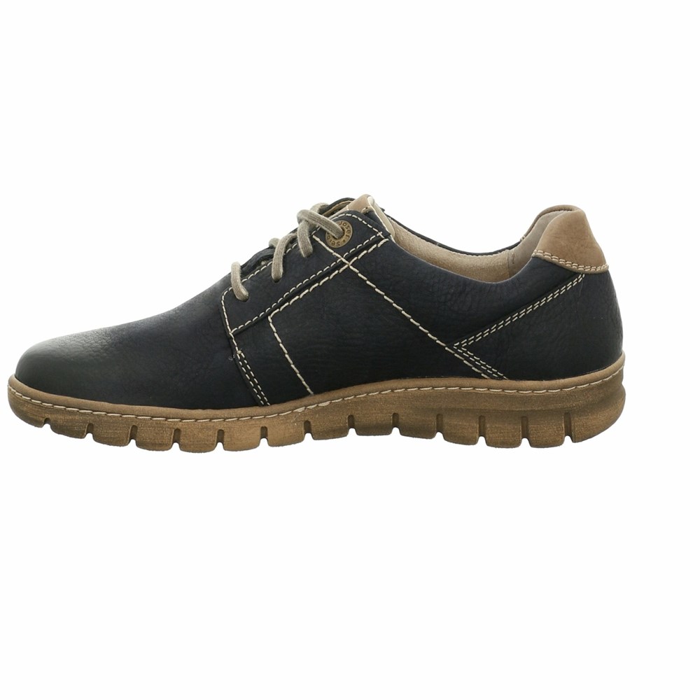 Deep Grey Josef Seibel Steffi 59 Women's Lace Up Shoes | IYM320469