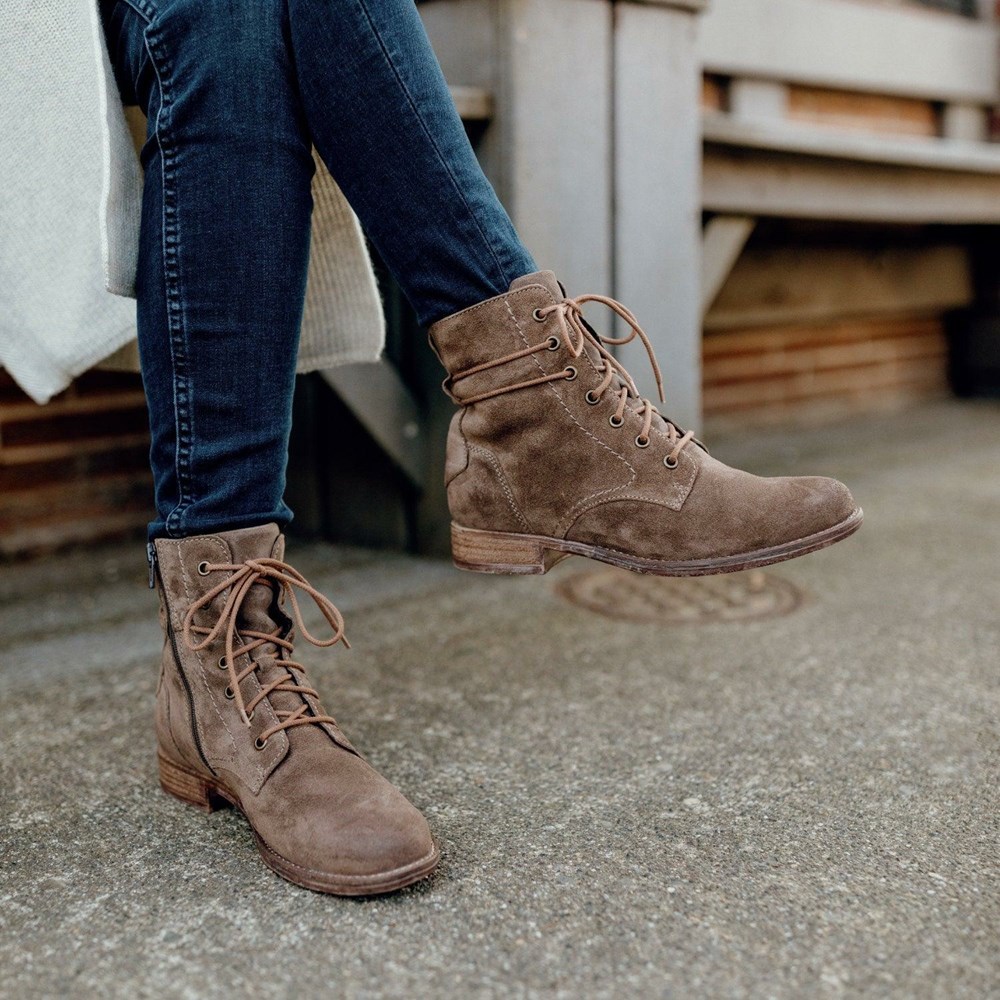 Grey Brown Josef Seibel Sienna 70 Women's Boots | WZC539048