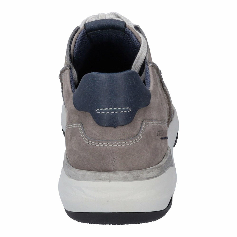 Grey Josef Seibel Jeremiah 01 Men's Sneakers | VNU784035