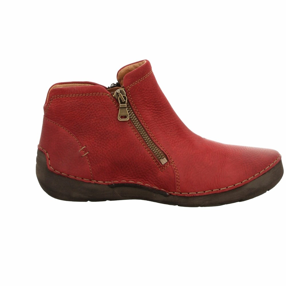 Red Josef Seibel Fergey 94 Women's Boots | COH715432