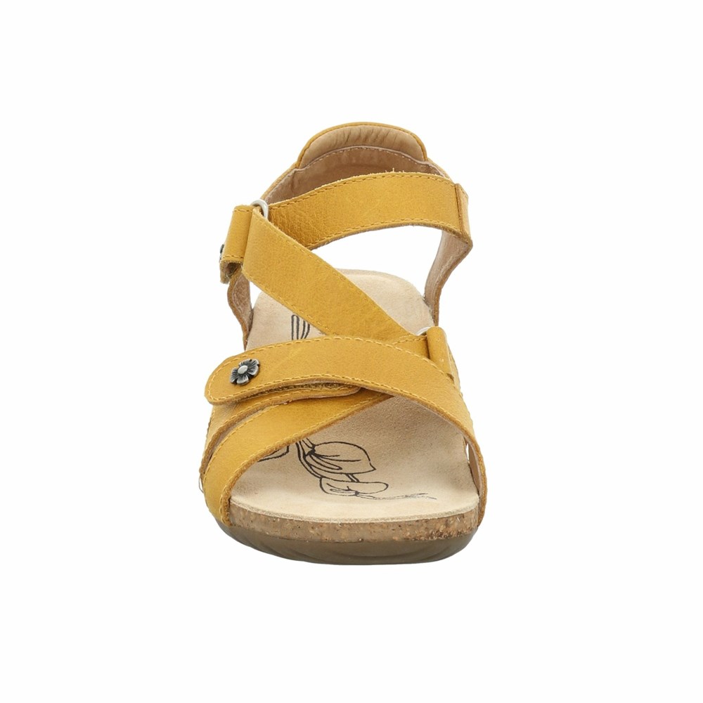 Yellow Josef Seibel Natalya 11 Women's Sandals | QCW193768